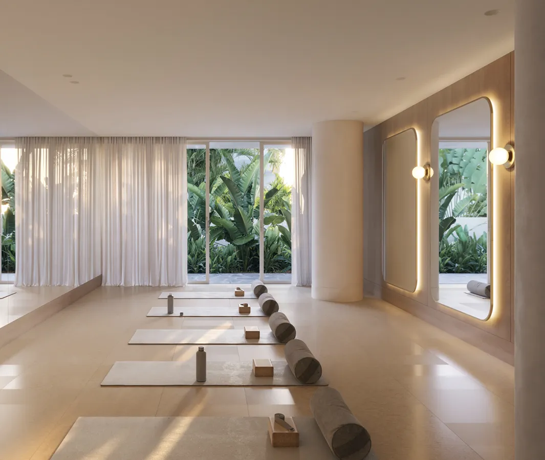Burly Residences amenity Yoga & Pilates Room